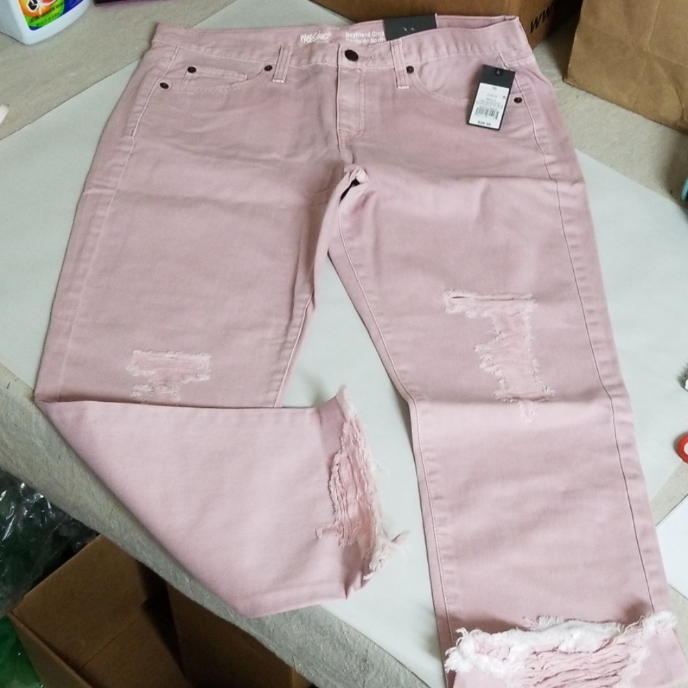 Mossimo pink boyfriend jeans